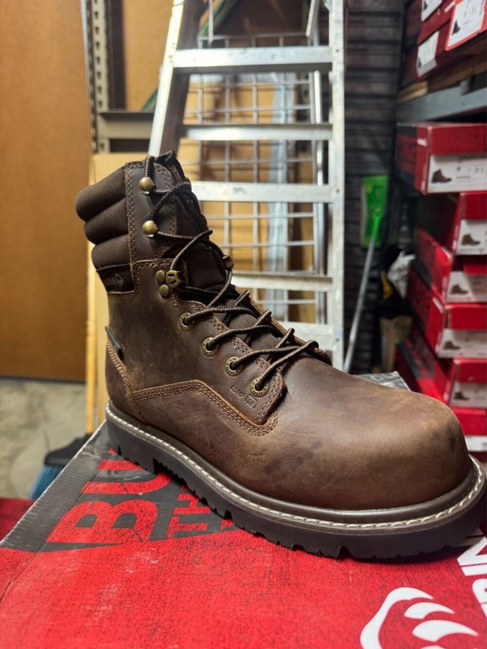Wolverine Men's Steel Toe Work Boots Size 7 Extra Wide - New in Box